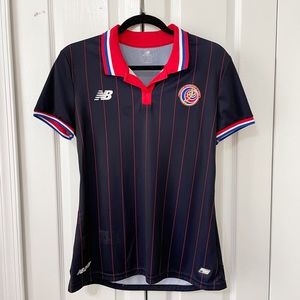 Costa Rica National Futbol Team Official Women’s Collared Jersey